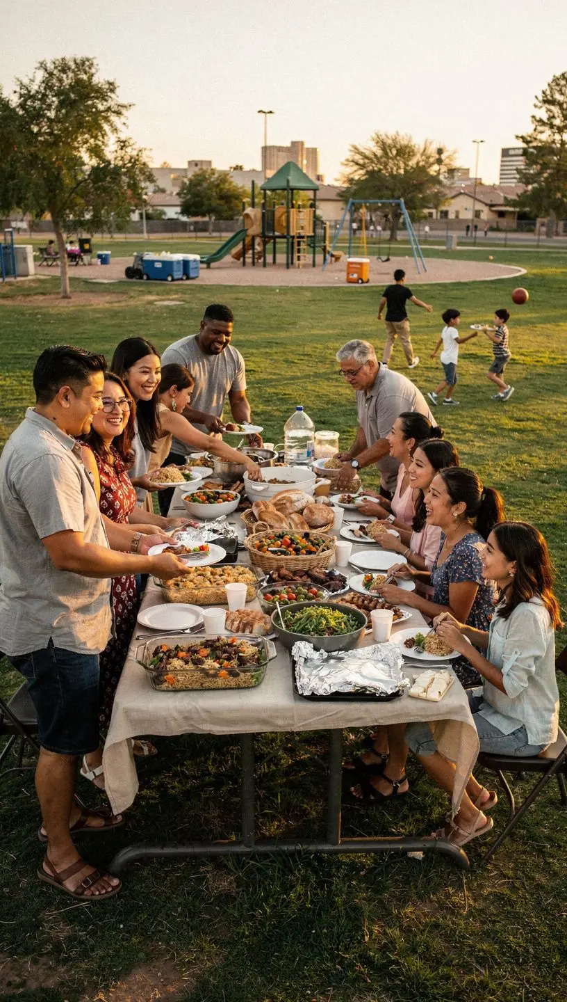 Modern office environment